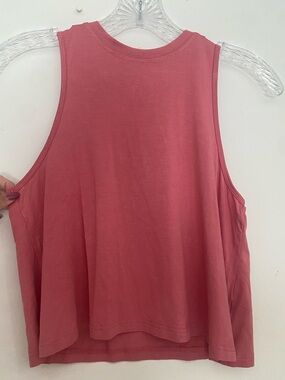 Mippo Sleeveless Crop Tank Top - Dusty Rose